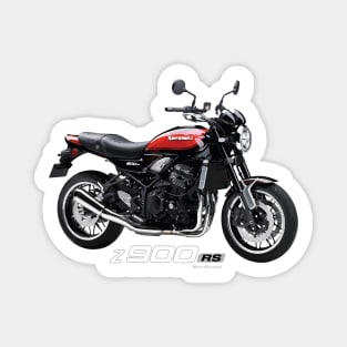 Kawasaki Z900RS 18 red, sa Sticker